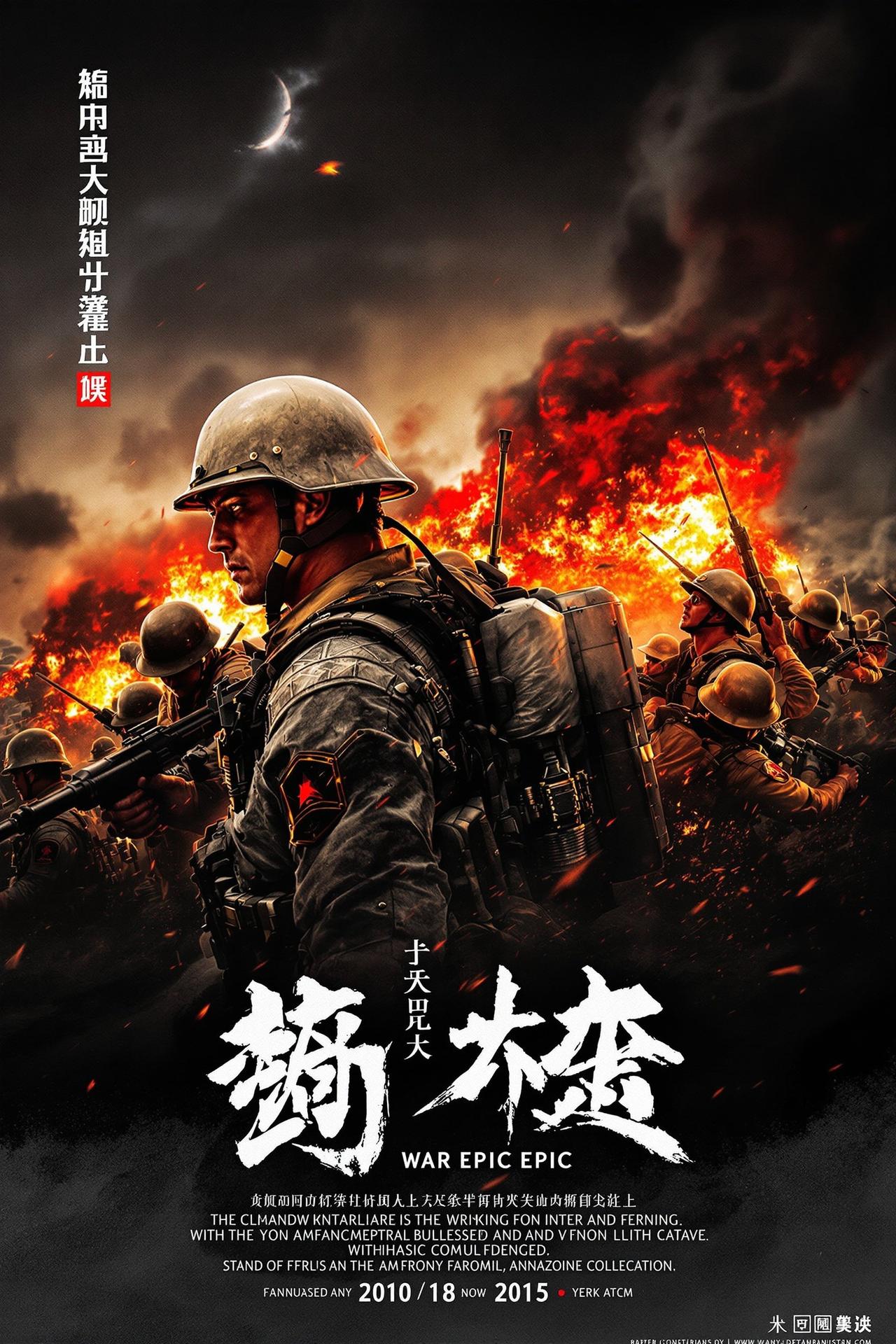 欧美视频出品电影《破晓之战》封面海报